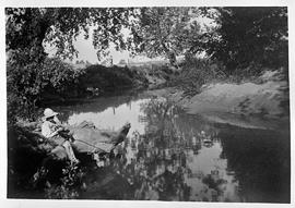 Along Nolan Creek (after photograph by Busroe); 1912/09/21