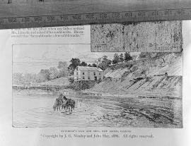 Rutledge's Dam and mill, New Salem, Illinois