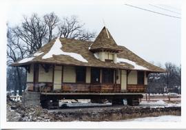 Ravinia Depot renovation scrapbook