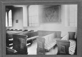 Washington's pew in St. Paul's at New York