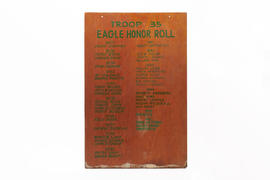 Troop 35 Eagle Honor Roll