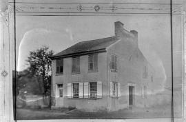 Pape House at Kaskaskia (from an old photograph at Chicago Historical Society); 1918/01/04 (1)