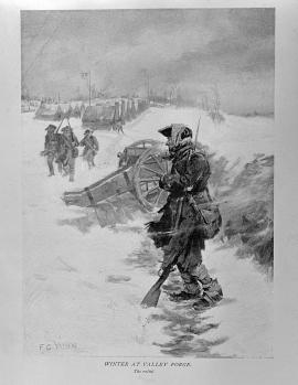 Winter at Valley Forge : The Relief