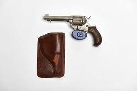 Colt .38 single action revolver and holster
