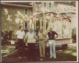 Highland Park Historical Society float [color print], ca. 1973