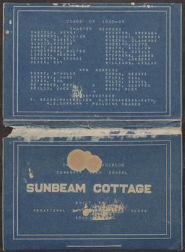 Sunbeam Cottage [fold-out postcard], 1925-1926